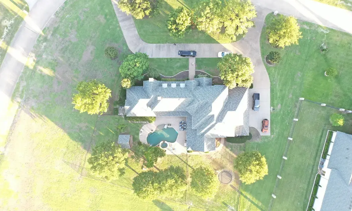 New shingle roof installation on a home in Fort Mill